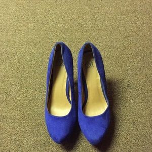 Dark blue heels